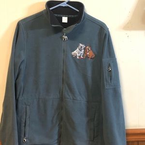 English Bulldog Fleece Pullover